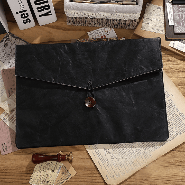 Planner Sticker Organizer Bag – Vintage Dupont Paper Storage Case ...