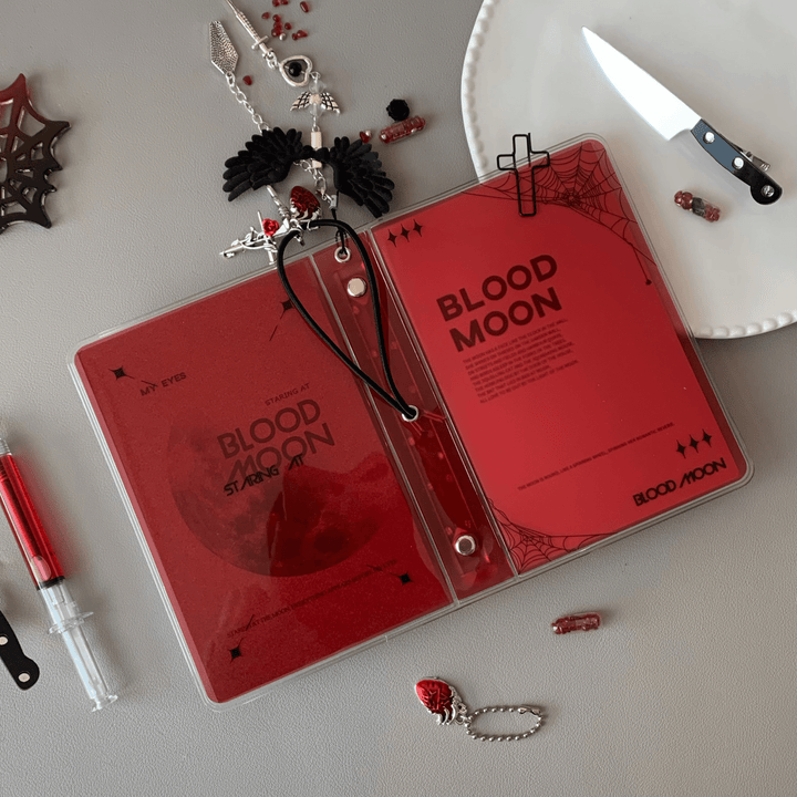 Blood moon A7 Gothic Notebook for Creative Journaling