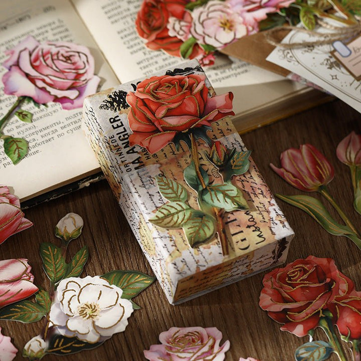 Blooming Letter Journal Ephemera for Handmade Art