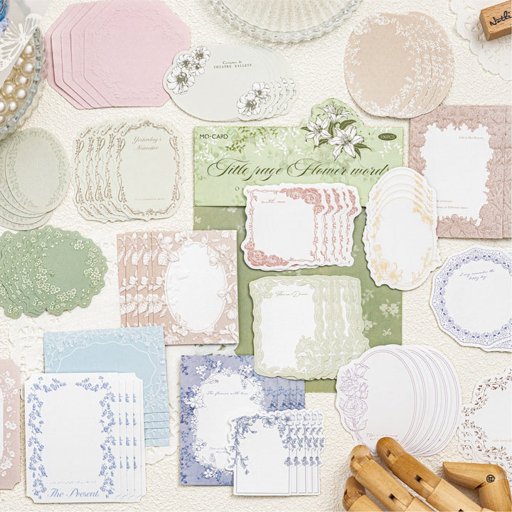 Border Craft Paper Evening Wind Chronicles Artistic Journal Decor