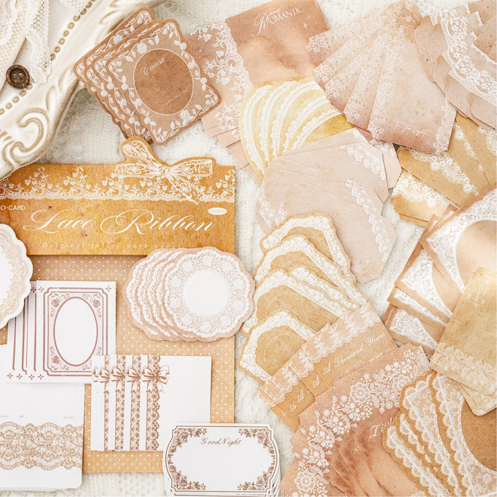 Border Craft Paper Evening Wind Chronicles Elegant Note Paper