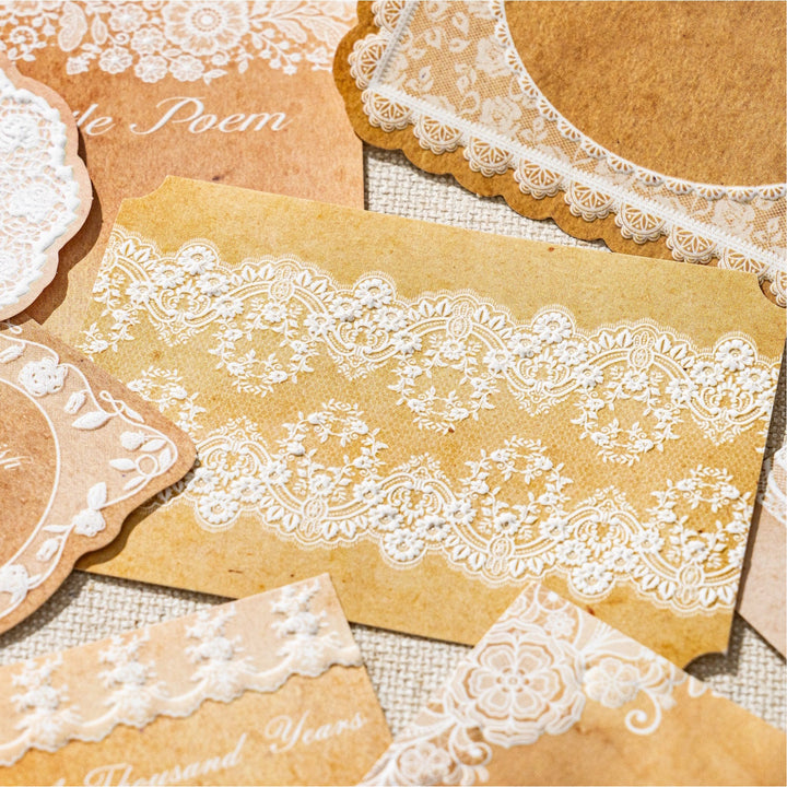 Border Craft Paper Evening Wind Chronicles Vintage Backgrounds