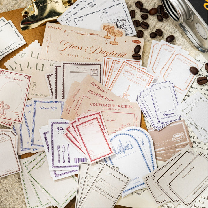 Border Craft Paper Evening Wind Chronicles Vintage Diary Paper