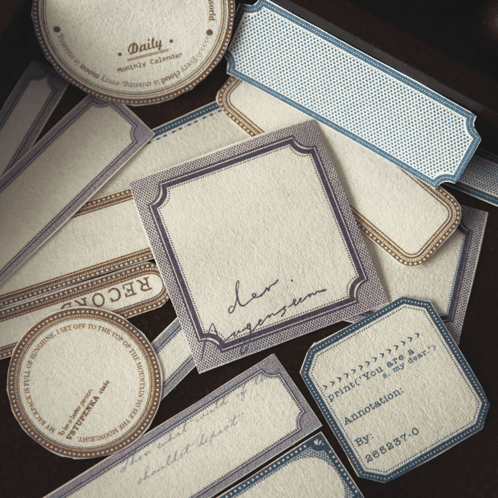 Border Set DIY Note Set for Artistic Journal Projects