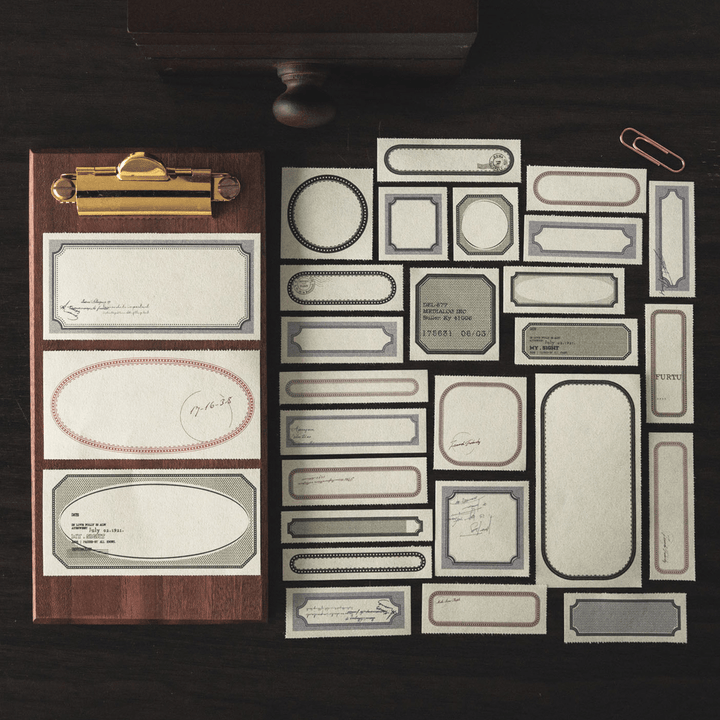 Border Set Tearable Notes Perfect for Personalized Art