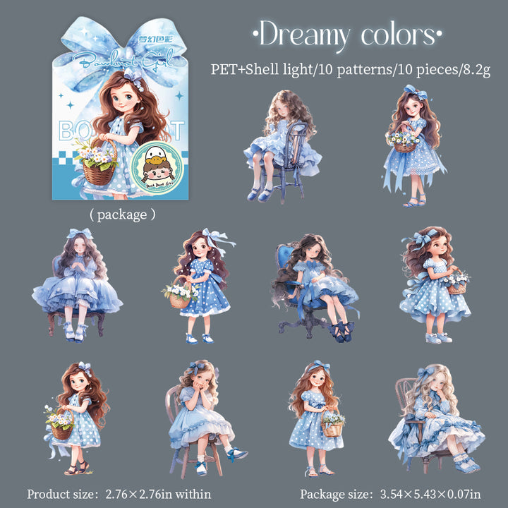 Bow Girl Dreamy Colors and Sweet Story Glow Effect