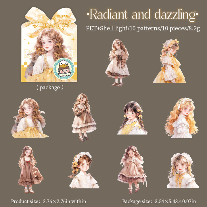 Bow Girl Radiant Sweet Story with Dreamy Colors