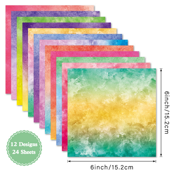 Bright Background Paper Romantic Patterns Suitable for Scrapbooking