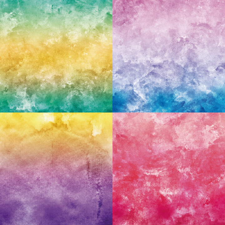 Bright Background Paper Romantic Style Suitable for Card Making