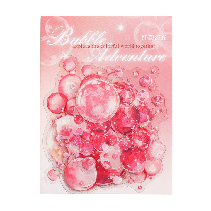 Bubble Adventure PET Stickers Background Layers for Scrapbook