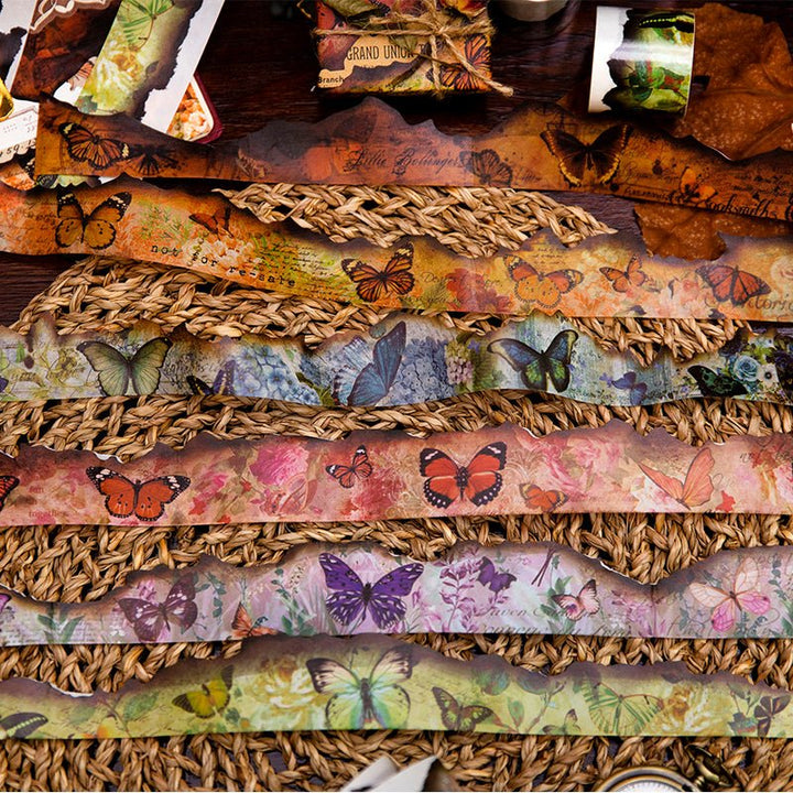 Butterfly Epic Series Ephemeral Washi Tape for Scrapbooking and Crafts