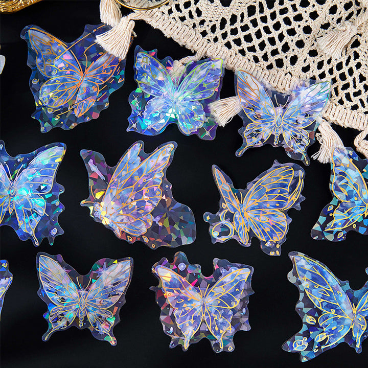 Butterfly Stickers Star Butterfly Series Romantic Color Palette