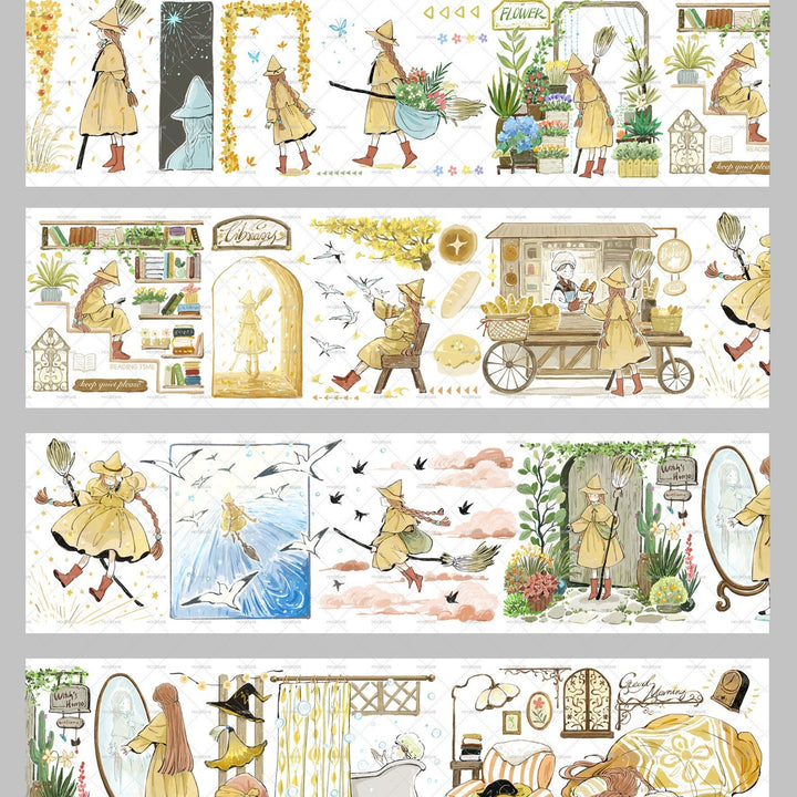 Character PET Tape Encounter Daily Life Creative Craft