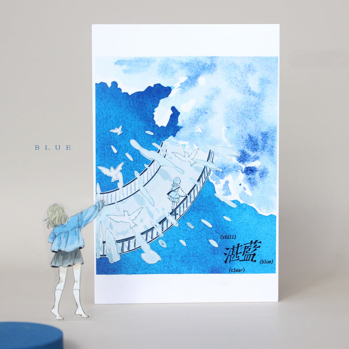 Character PET Tape Encounter Daily Life Decorative Sticker