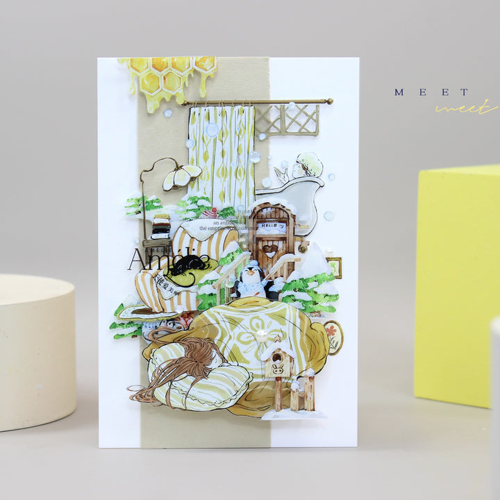 Character PET Tape Encounter Daily Life Diary Decoration