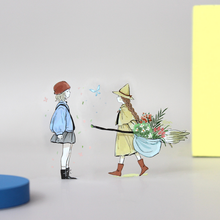 Character PET Tape Encounter Daily Life Magic Style