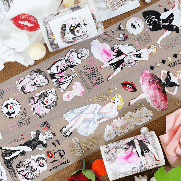 Characters Tape Marilyn Monroe Fashion Icon Style