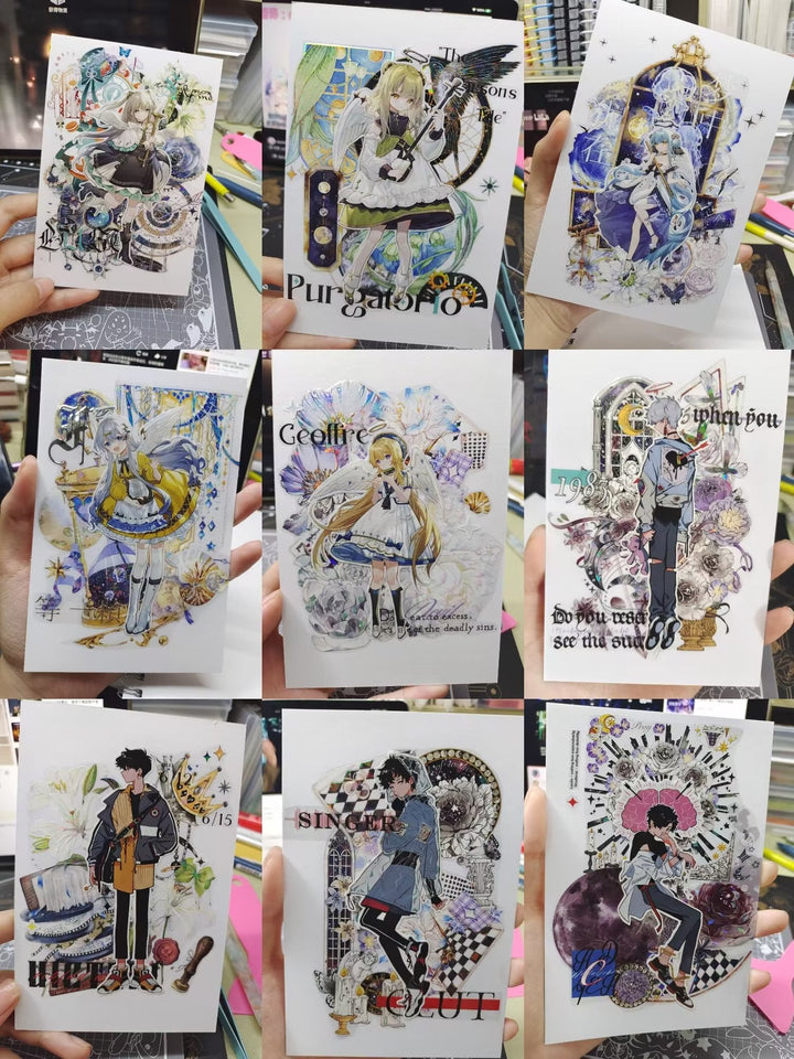 Charming Pastoral Planner Essentials Cardstock Suitable For Scrapbook Background