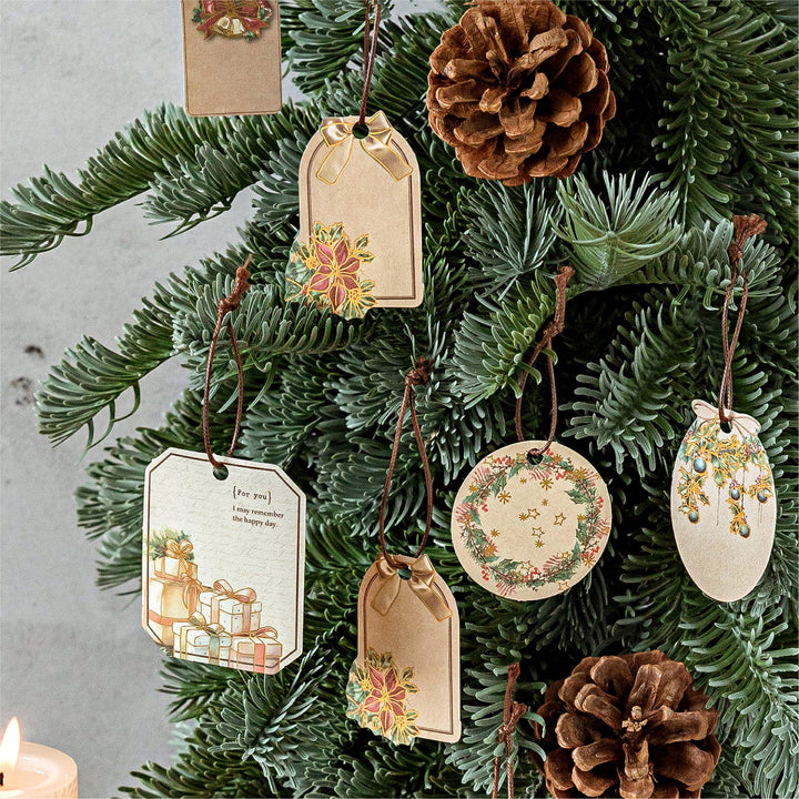 Christmas Confession Series Writing Paper Stickers Holiday Creative Journal