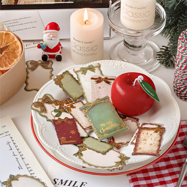 Christmas Confession Series Writing Paper Stickers Holiday Festive Design