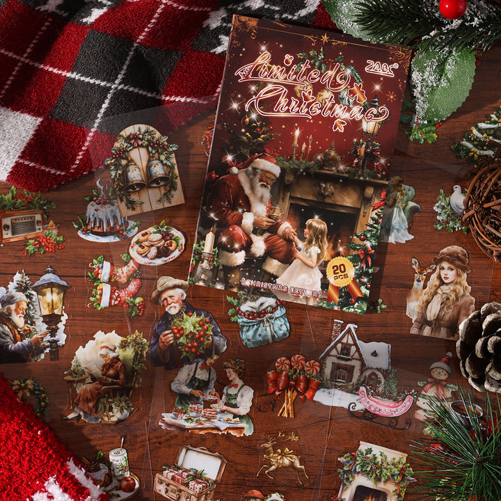 Christmas Letter Sticker Craft Suitable for Creative Art