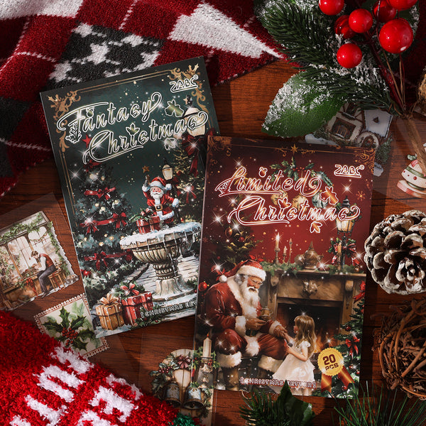 Christmas Letter Sticker Craft Suitable for Journal Decoration