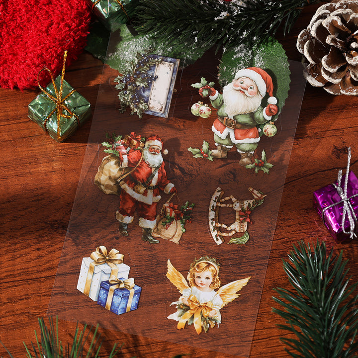 Christmas Letter Sticker Craft Suitable for Planner Fun