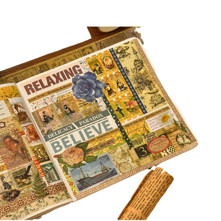 Chronicle Collection Aesthetic Washi Tape Vintage Textured Gift Set