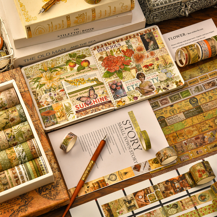 Chronicle Collection Vintage Decorative Tape for Journals and Planners