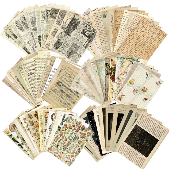 Classical Multi Theme Sticker Set for Phone Cases and Gift Wrapping
