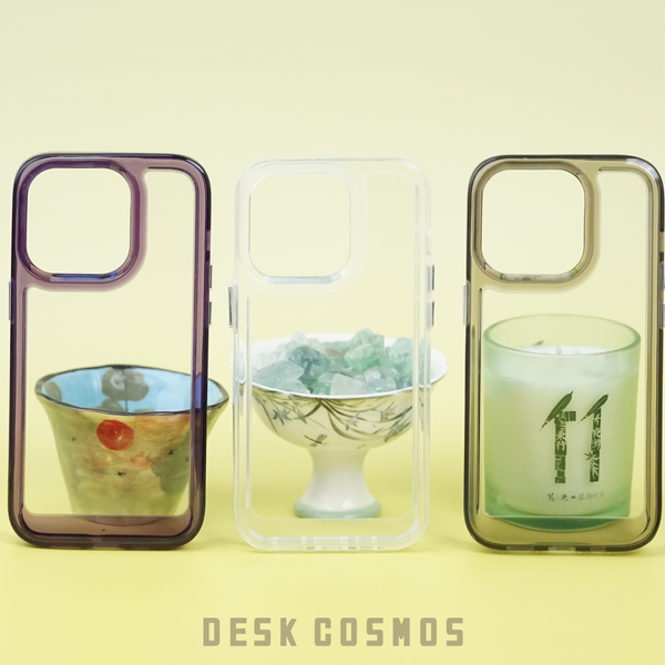 Clear DIY iPhone Case for Journaling Display in Transparent 3 colors