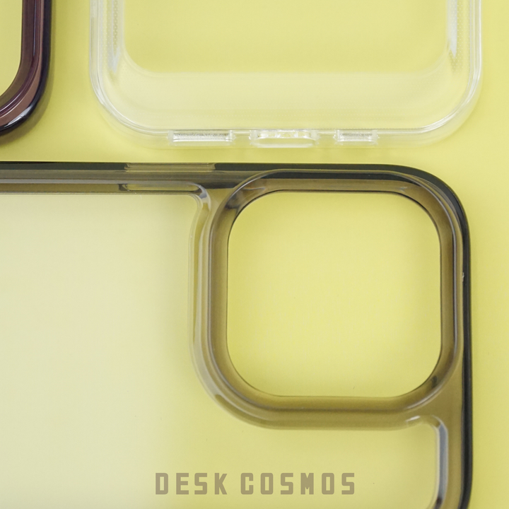 Clear DIY iPhone Case for Journaling Display in Transparent Lens Protection