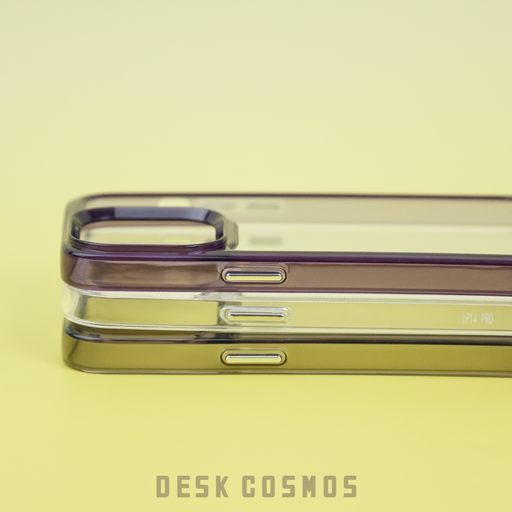 Clear DIY iPhone Case for Journaling Display in Transparent bottom