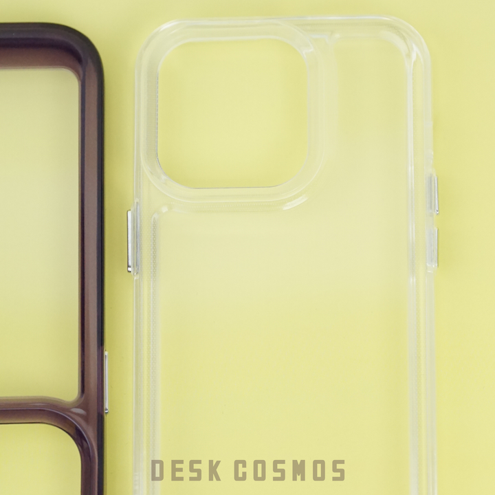 Clear DIY iPhone Case for Journaling Display white