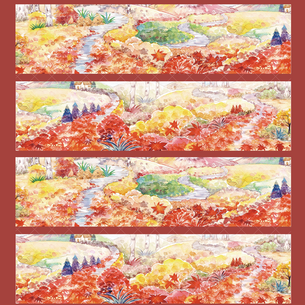 Cloud Scenery Tape Autumn Trail Mood