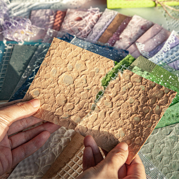 Cloud Yarn Series Romantic Collage Paper Premium Material for Handcrafted Projects
