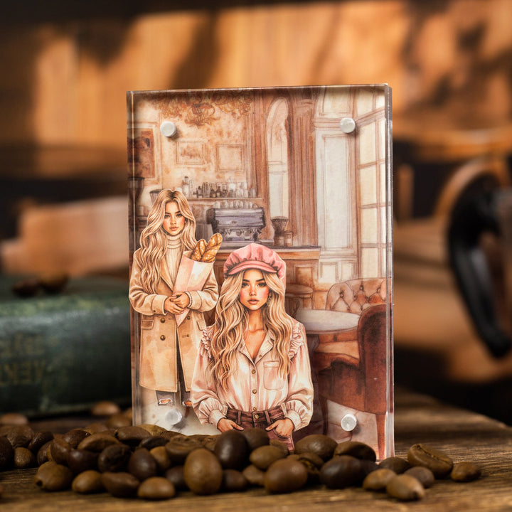 Coffee Stickers The story of the coffee shop cozy life mood