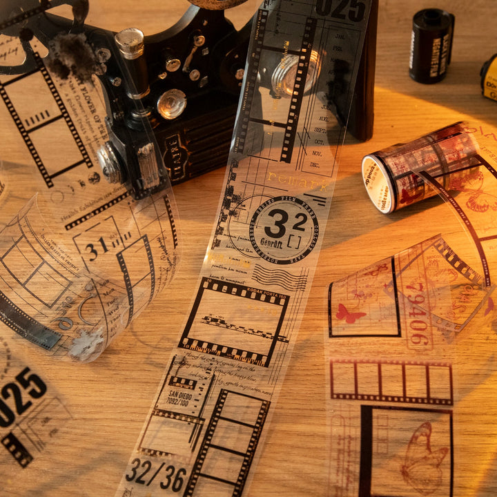 Collage Diary PET Tape Decorative Border Loop Pattern