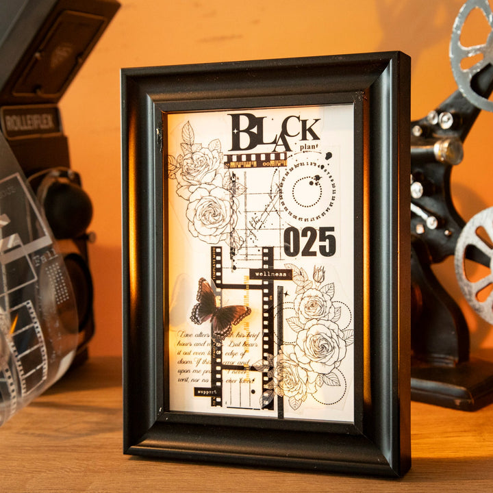 Collage Diary PET Tape Film Look Tape Strip Layout