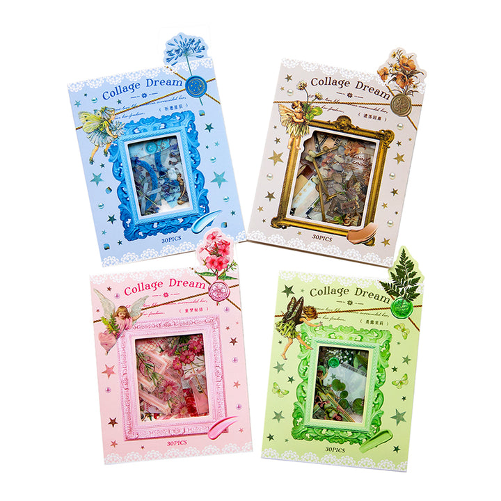 Collage Dream PET Stickers Perfect for Bullet Journal Setup