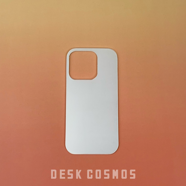 Collage Transparent Phone Back Card for Journaling
