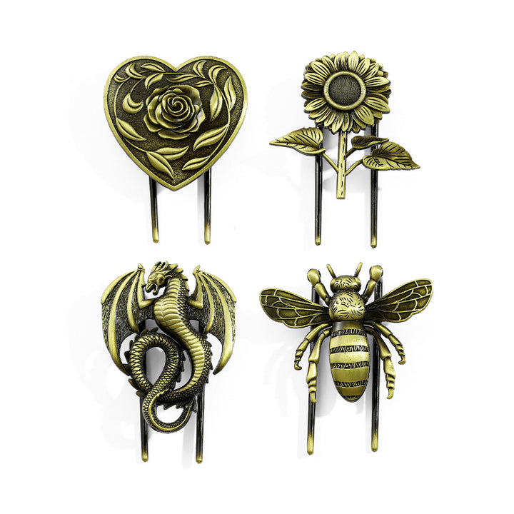 Collectible Bronze Bug Bookmark – Exquisite Antique Metal Page Marker