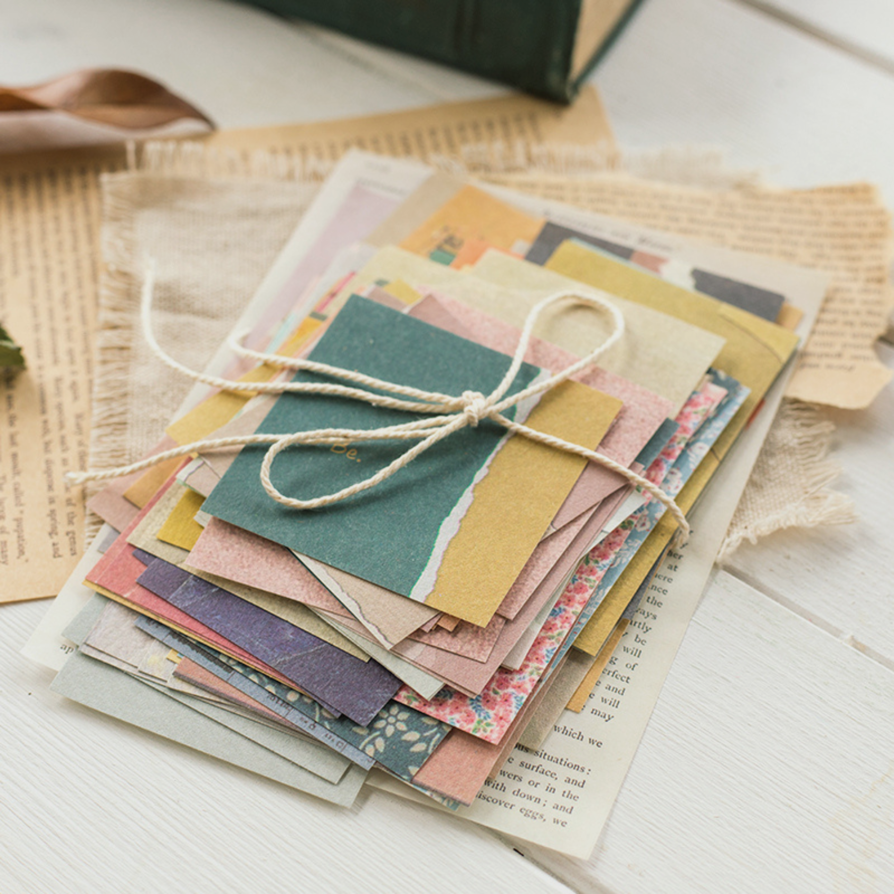 Handmade Paper for Vintage Journals