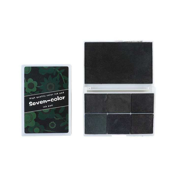 Colorful Series Pearl Finish Ink Pad for Stamping