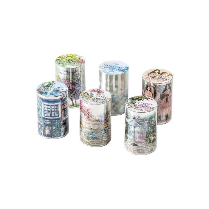 Corner Encounter Pet Tapes Scenery Creation Colorful Elements