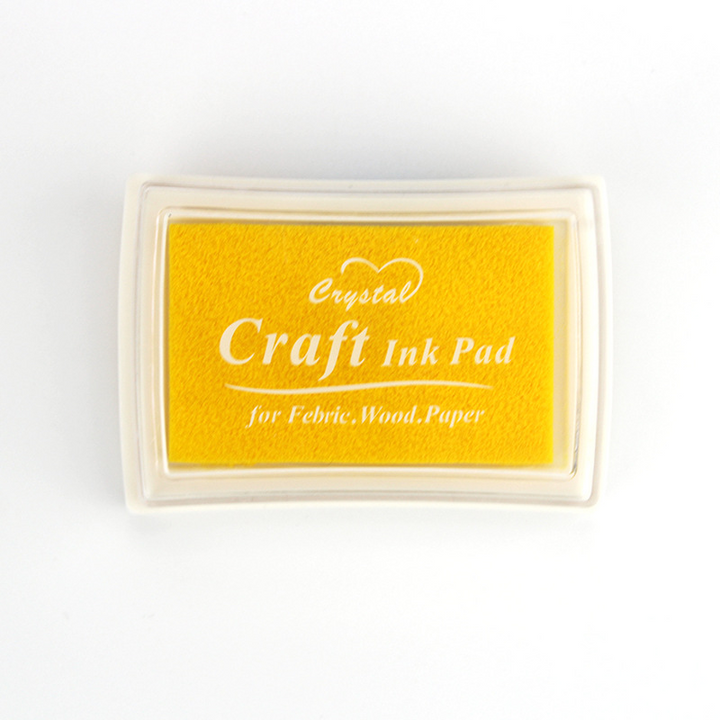 Craft 137 Vibrant Art Ink Pads Light Yellow for Creative DIY