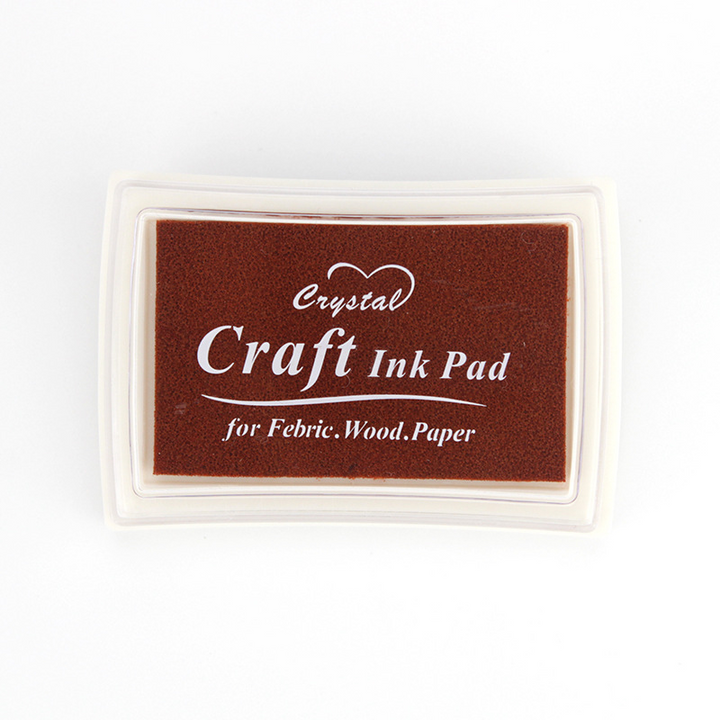 Craft 144 Vibrant Art Ink Pads Coffee Brown for Vintage Style Crafts