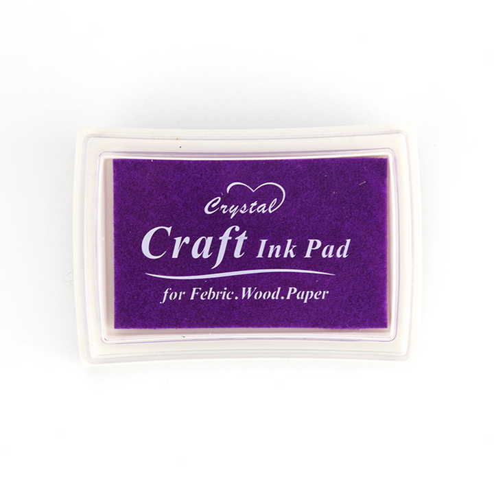 Craft 193 Vibrant Art Ink Pads Purple for Decorative Projects