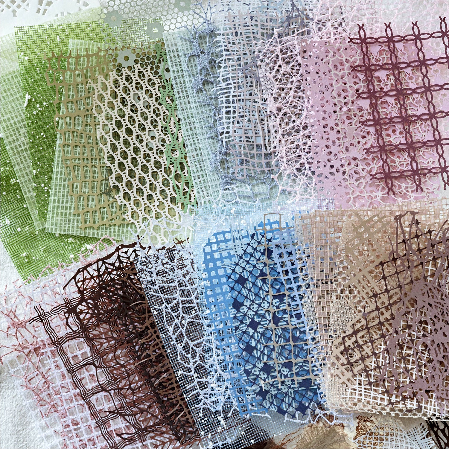 Craft Paper Paper Mesh Series Basics Backgrounds - Desk Cosmos