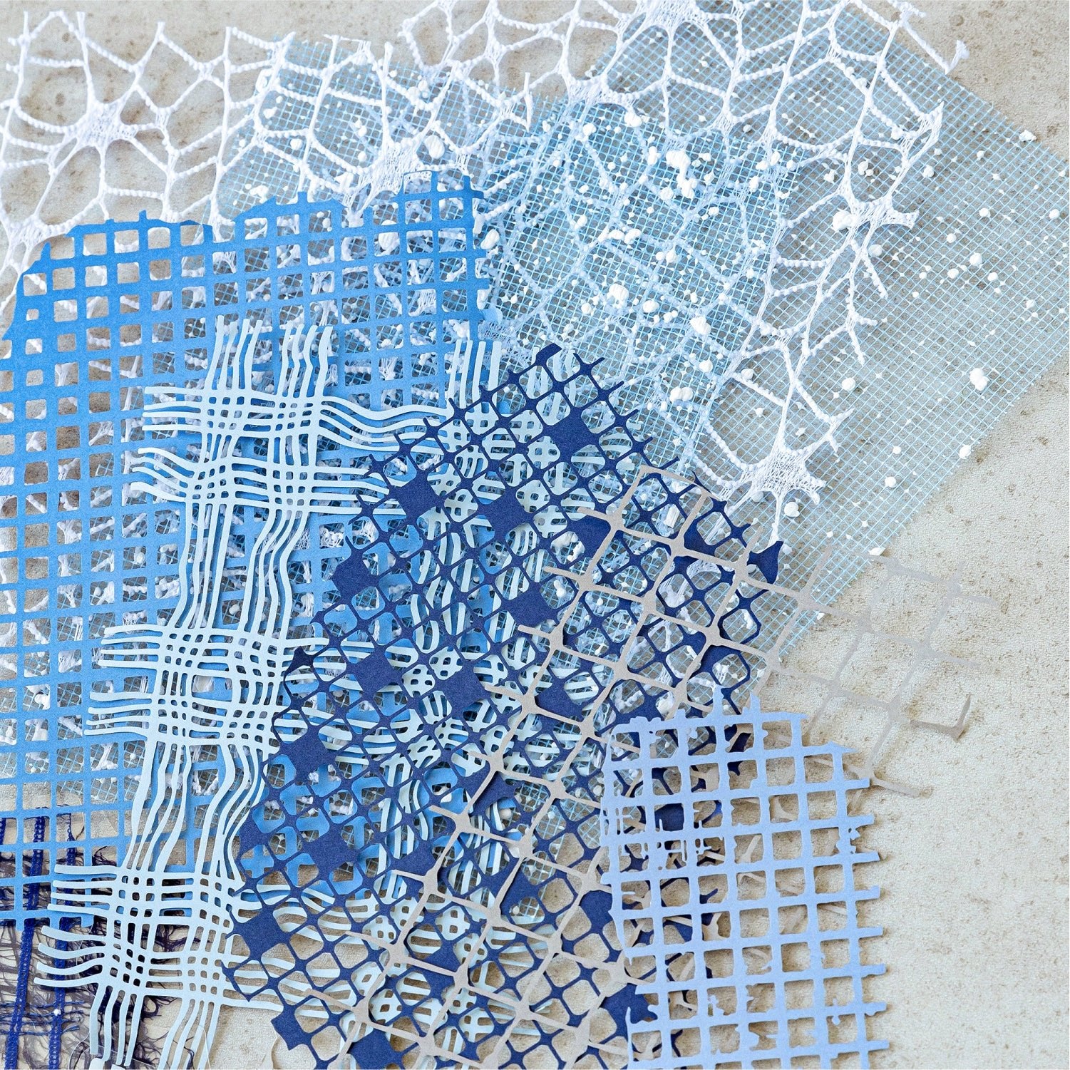 Craft Paper Paper Mesh Series Basics Backgrounds - Desk Cosmos